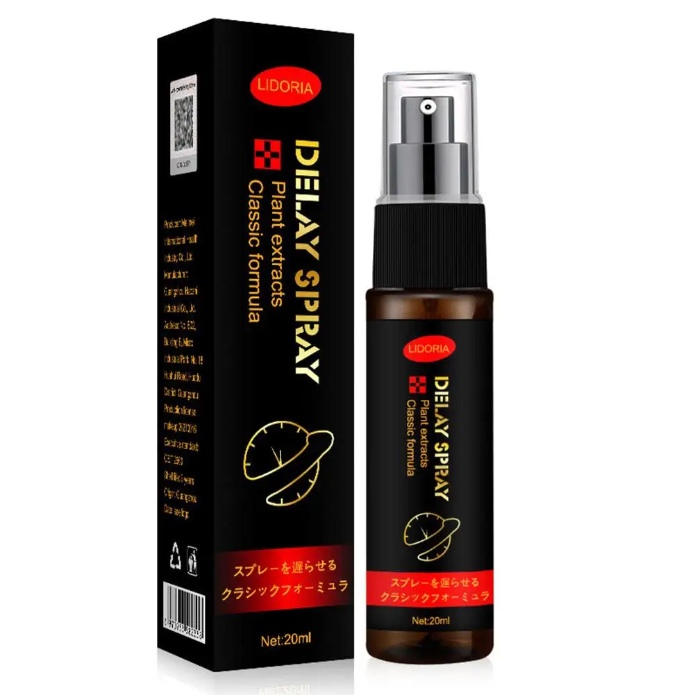 Men's Sex Spray Long Lasting Delay 30 Minutes Male Sex Delay Spray Endurance Sex Prolong Ejacultation Adult Sex Timing Spray