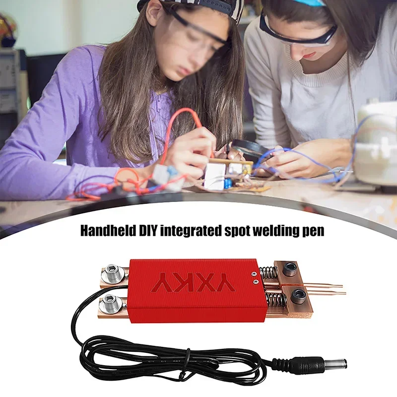 

18650 Battery Spot Welder Pen Integrated Automatic Spot Welding Pen With 0.15mm*8mm*10m Nickel Sheet Household Welding Equipment
