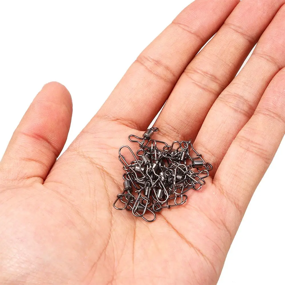 

Snap Fishing Tools Pins Fishing Tackle Fishing Rolling Connector Swivel Connector Swivels Interlock Pin Snap Fishing Connector