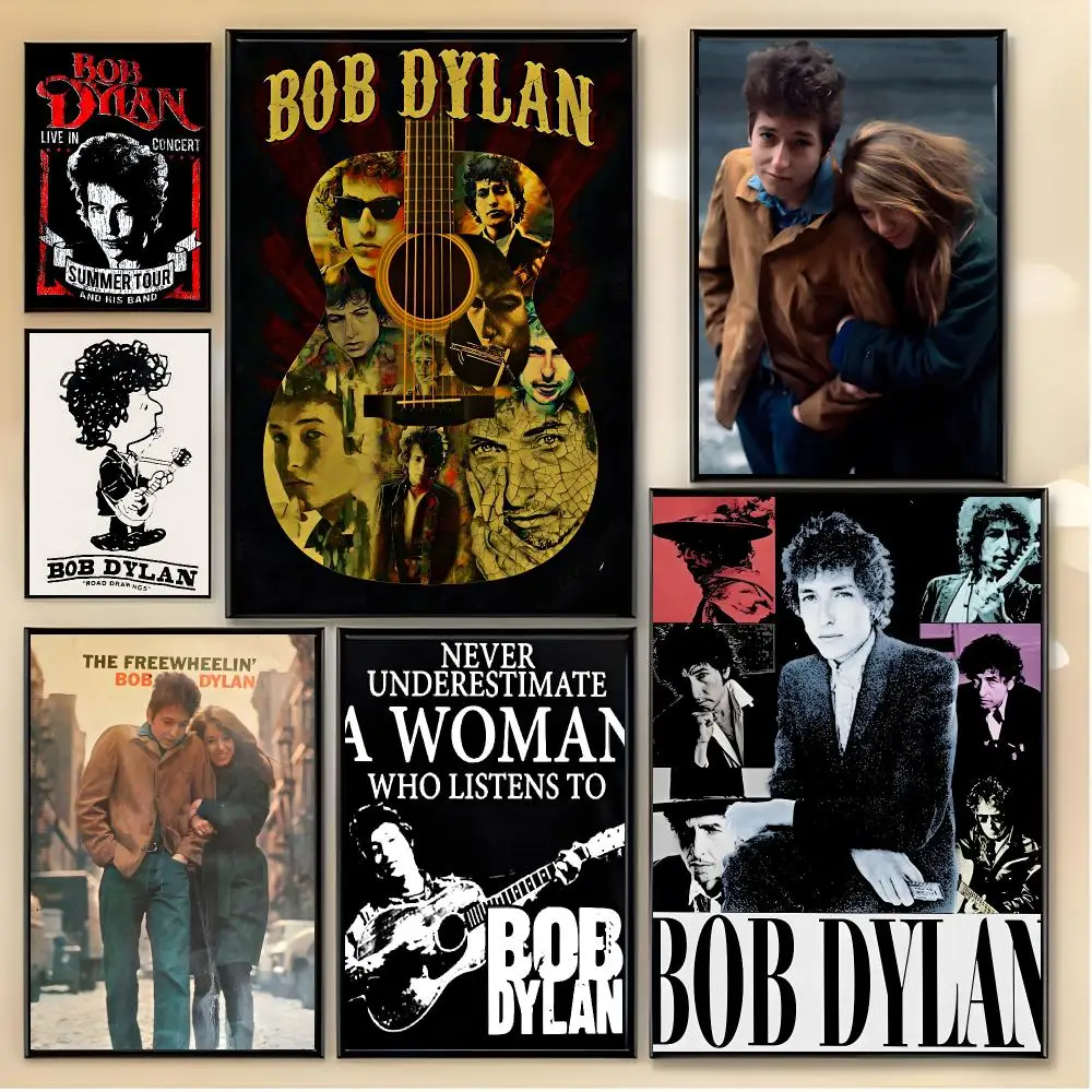 Folk Legend B-Bob Dylan Poster Unique Home Decoration Ideas & Stylish Interior Art