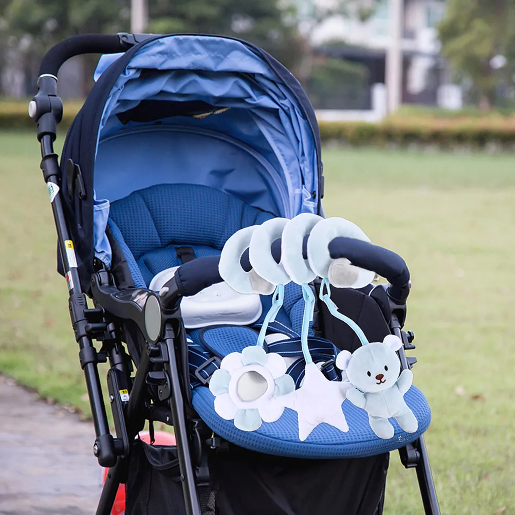 

1Pcs Animal Soft Hanging Crib Plaything Stroller Bed Infant Soother Gift Crib Hanging