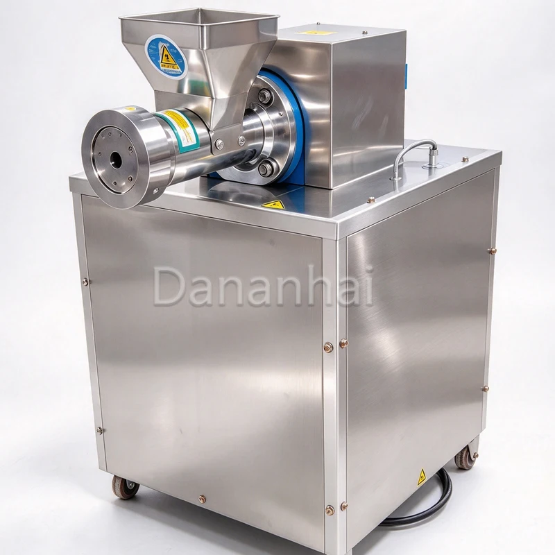 Commercial Shell Pasta Extruding Machine, Electric Conch Noodle Maker, Industrial Pasta Forming Equipment