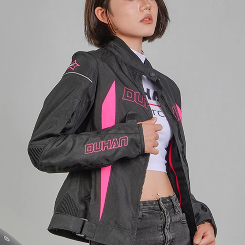 Ropa de motociclismo para hombre y mujer, ropa de carreras, chaqueta cálida para Motocross, resistente al desgaste, para viajes en motocicleta durante las 4 estaciones