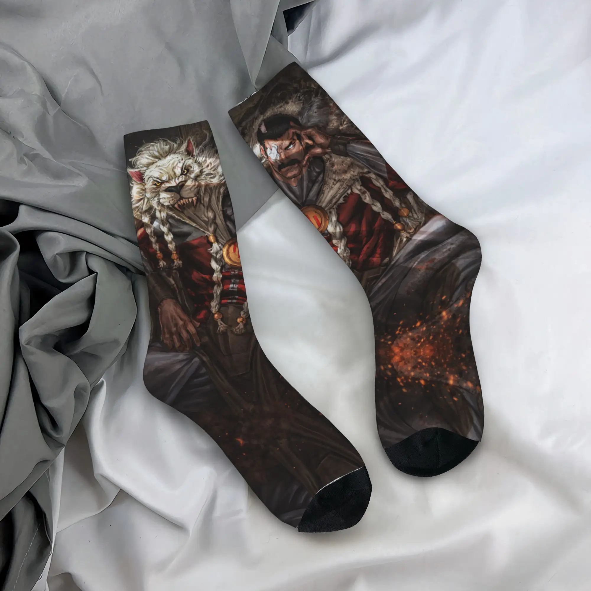 Women Men Socks Thragg Invincible Villain Portrait  Stockings Autumn Funny Quality Socks Graphic Outdoor Sports Anti Skid Socks