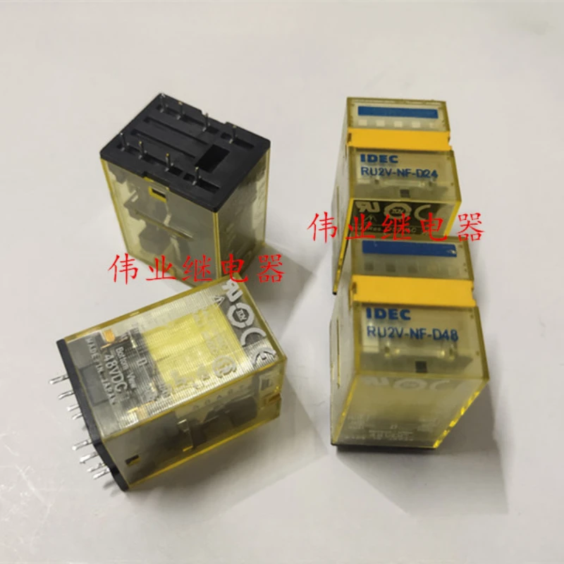 

（Second-hand）1pcs/lot 100% original genuine relay:RU2V-NF-D24 24V RU2V-NF-D48 48V 8pins