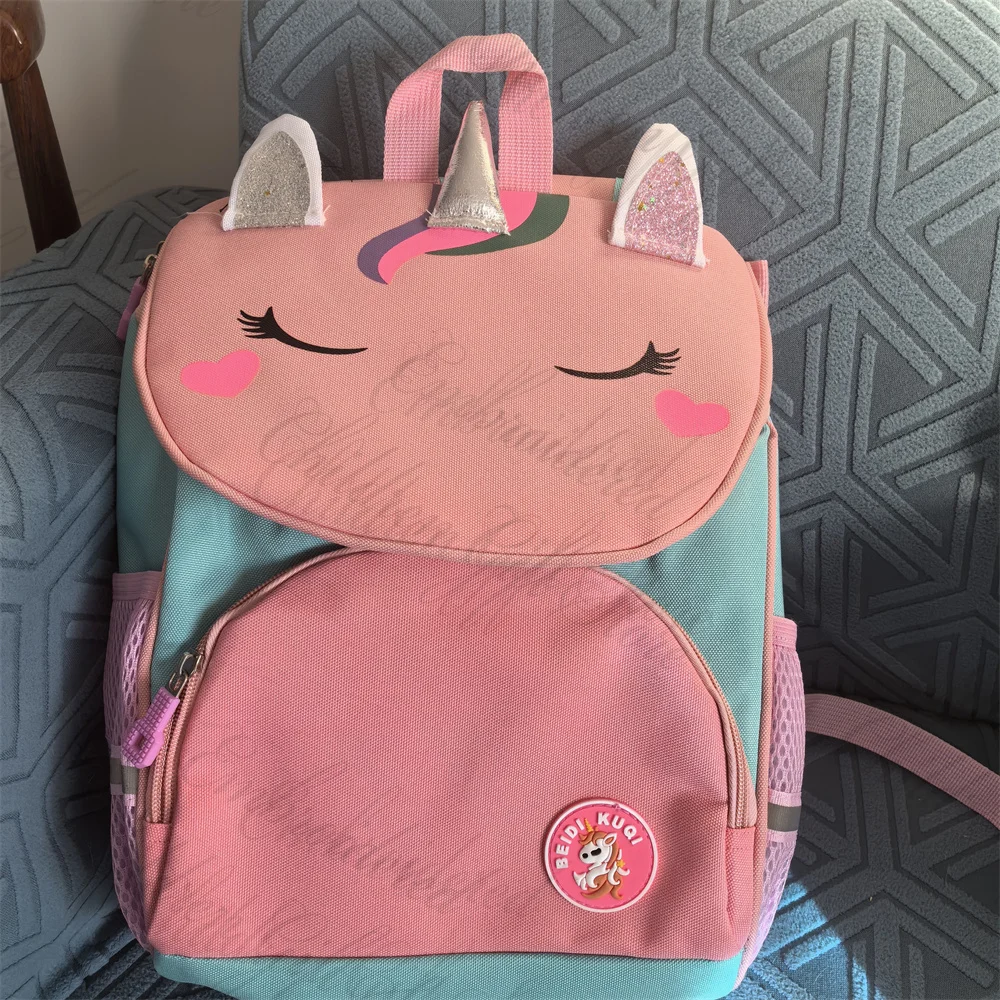 Mochila de jardín de infantes de escuela primaria para niños y niñas, mochila de dinosaurio con nombre personalizado, bolsas de aperitivos al aire