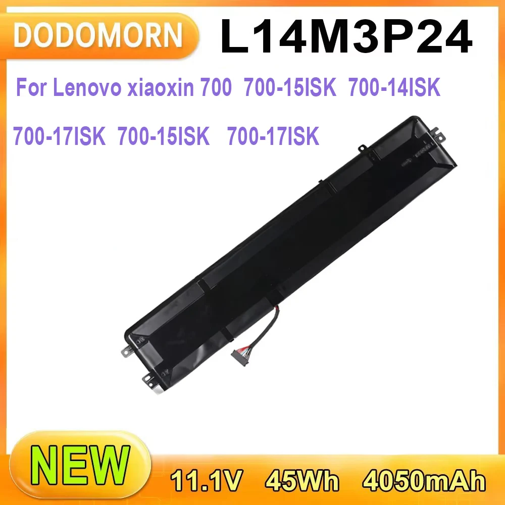 Batería del ordenador portátil L14M3P24 para Lenovo xiaoxin 700 700-15ISK 700-14ISK 700-17ISK para Lenovo ideapad 700-15ISK 700-17ISK L14S3P24