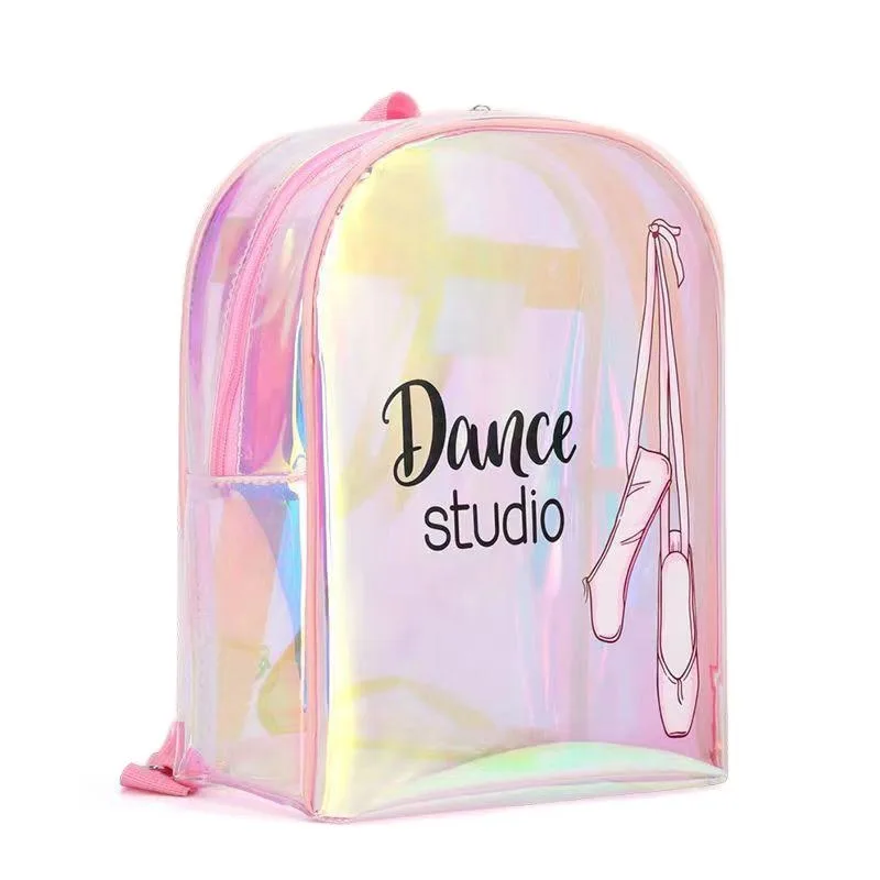 

Kids Sequins Cute Laser Ballet Dance Waterproof Backpack for Teens Toddler Girls Princess Ballerina Dancing Storage Daypack Bag