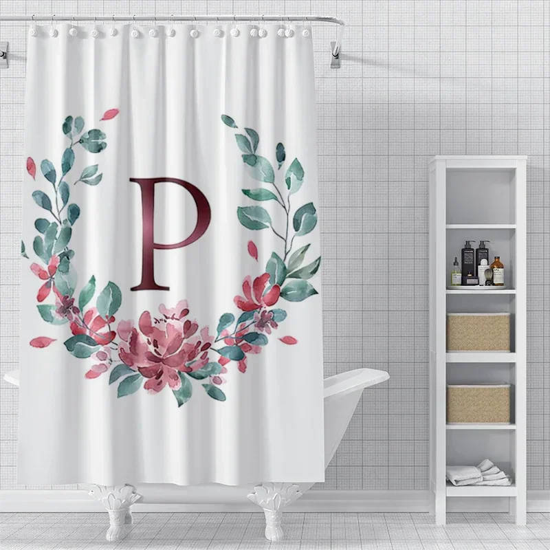 Home decor 26 letter shower curtains for bathroom waterproof fabric bathroom Curtains modern shower curtain 180x200 240x200