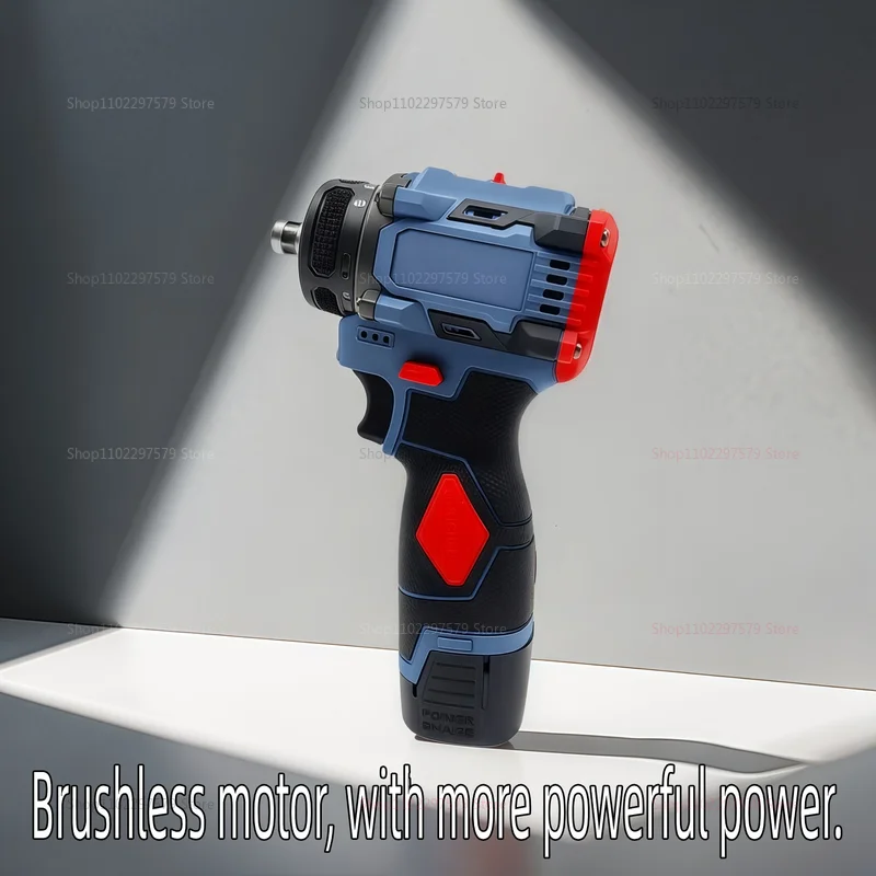ไขควงไฟฟ้าไร้สาย 2 in 1 แรงดัน 16.8V มอเตอร์ไร้แปรงถ่าน แรงบิด 45Nm เครื่องมือไฟฟ้าอเนกประสงค์สำหรับซ่อมแซมอุปกรณ์อิเล็กทรอนิกส์