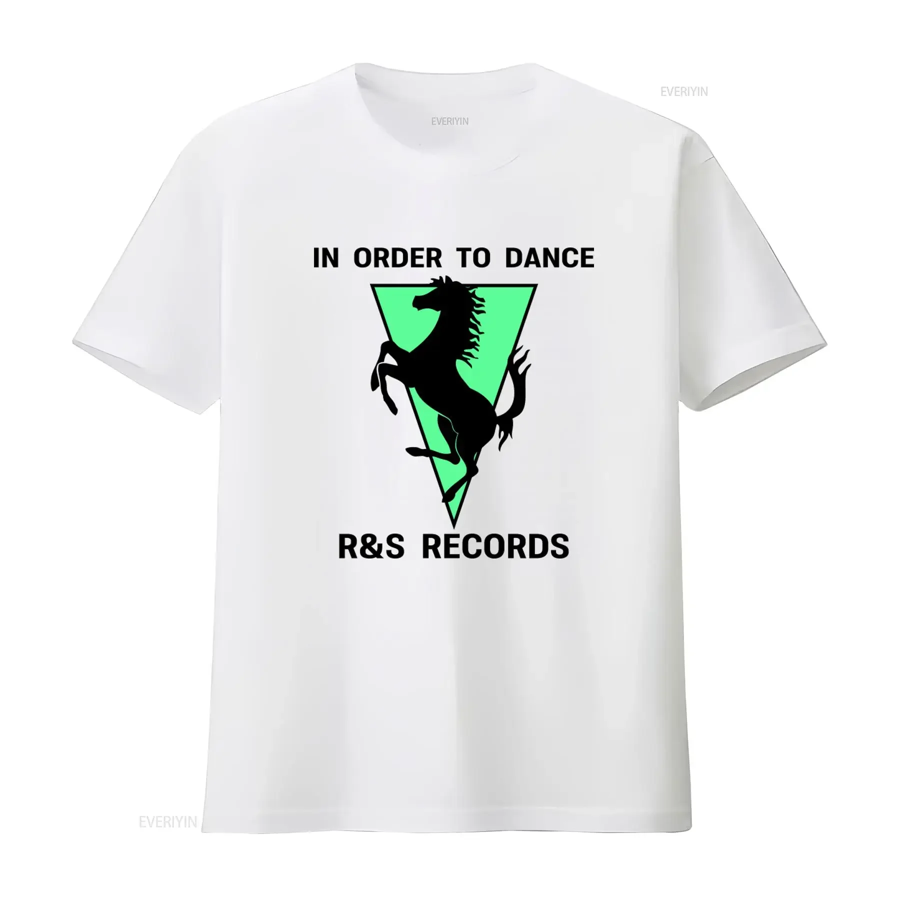 R S Recordings T Shirt for Belgium Techno Dance Rave Music Electronica Ambient  vintage Washed streetwear Comfortable