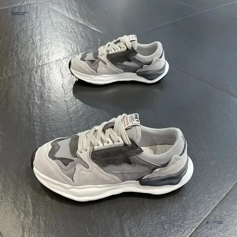 

Men's Versatile Sport Shoes 2025 New Style Casual Running Shoes Spring Autumn Mesh Upper Breathable Comfortable Rubber Sole