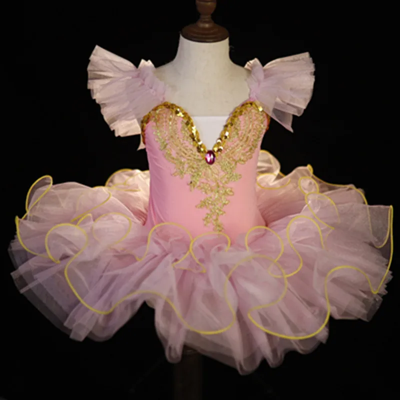 Balletprinsessenjurk Voor Meisjes, Zachte Mesh Performance Tutu-Rok, Perfect Voor Cosplay-En Dansvoorstellingen