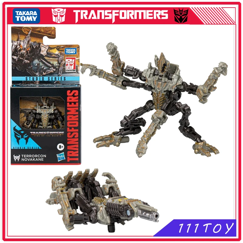 In Stock Takara Tomy Transformers Studio Series Core Class Terrorcon Novakane Anime Figures Robot Toy Action Figure Gift Hobbies