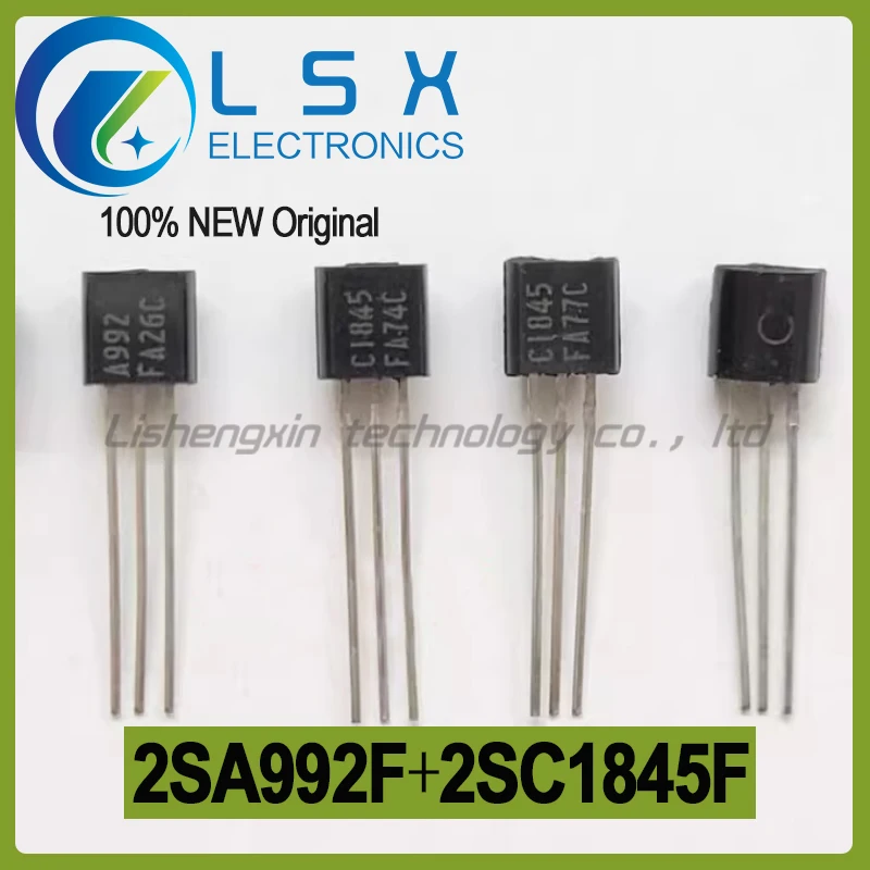 5pairs (10pcs) 2SA992F + 2SC1845F A992F C1845F 2SA992  2SC1845 Fever Audio Tube  New and Original