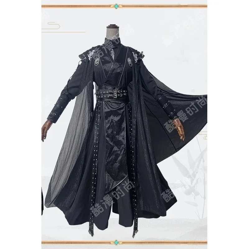 천관시푸 허쉬안 구윤 창겐 어하 애니메이션 모란 코스프레 의상 코스프레 가발 신발 소품 여성용 할로윈