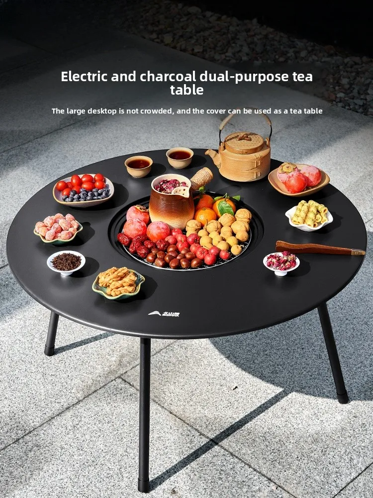 

Набор для барбекю BSWolf Carbon BBQ 2025: Новый комплект посуды для дома, чайный набор, стол для приготовления пищи у костра, для улицы, кемпинга, путешествий