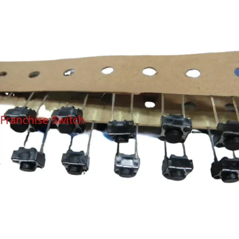 10PCS Key Switch, Light Touch  2Pins, 6*6* 5, Mostly Used For Audio And Mechanical Communication Equipment
