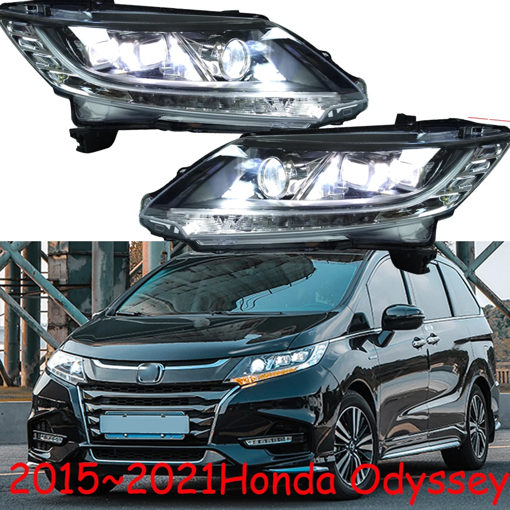 car bumper headlamp for Honda Odyssey headlight ALL IN LED 2015～2021y car accessories head lamp for Honda Odyssey fog light