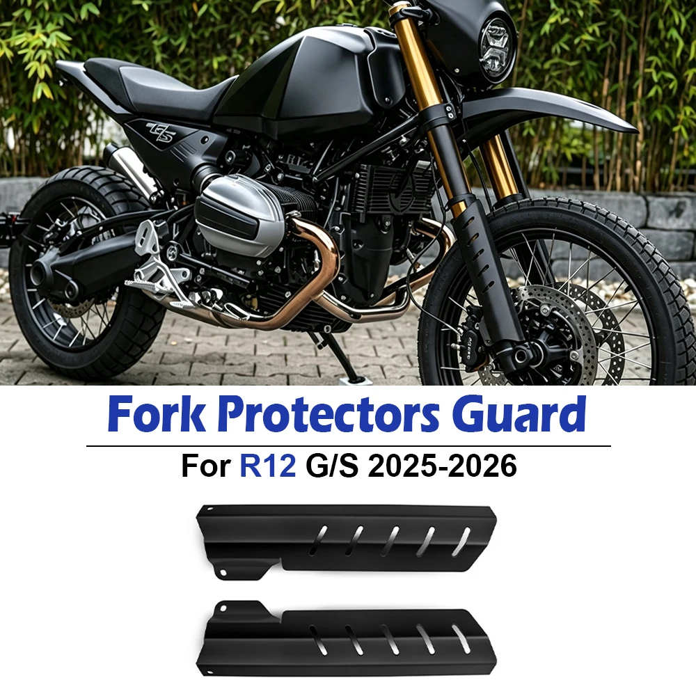 For BMW R12 G/S R12 GS R12G/S R12GS 2025 2026 New Motorcycle Front Fork Protector Fuselage Shock Shield Shell Band Accessories