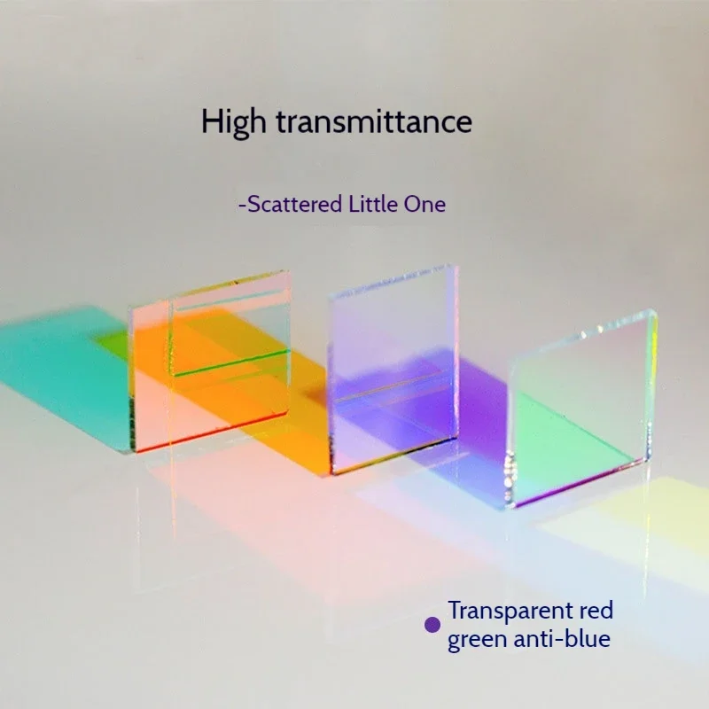 Divisor de haz dicroico, filtro óptico de paso de onda corta, modo de proyección de división de haz de escenario, espejo de división de haz RGB