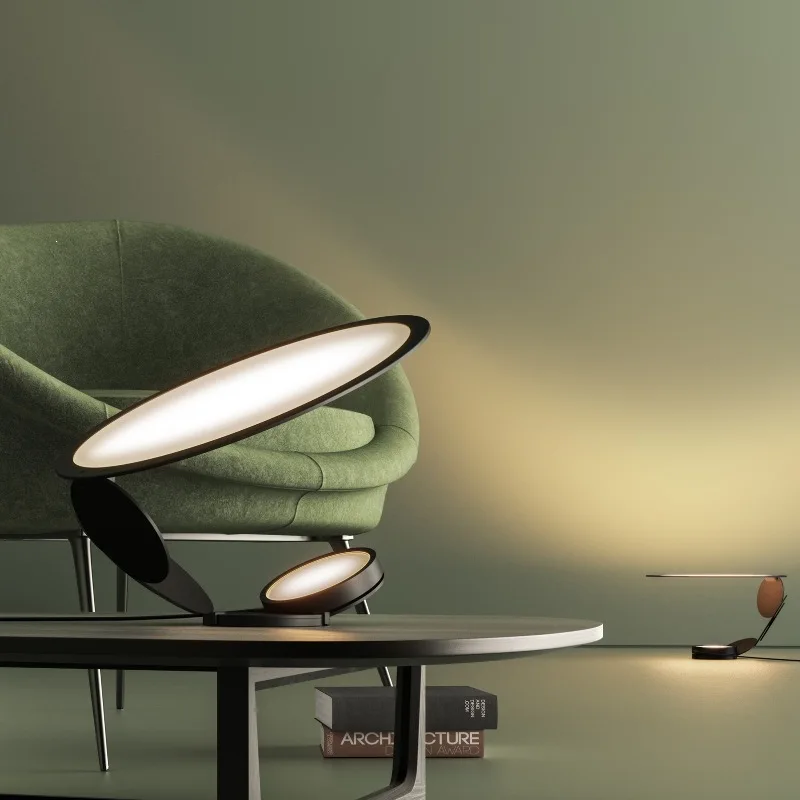 Nordic Postmodern Creative Floor Lamps Rattlesnake Designer Model Room Hotel Bedroom Interior LED Table Desk Lights Decoration
