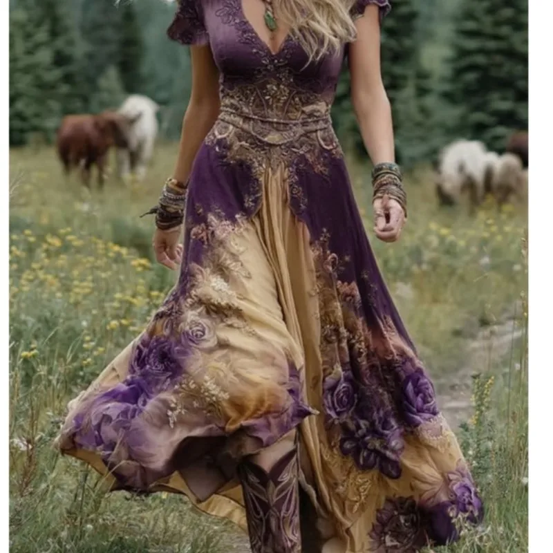 Thumbnail 4 - #23 Discounted Flowing Long Dress Worth Buying