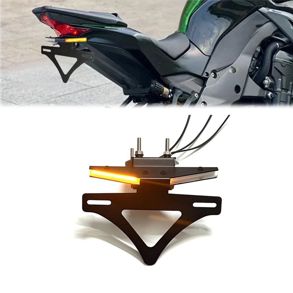 

For Kawasaki Z900 Z 900 z900 2017-2024 New Motorcycle License Plate Holder Rear Tail Tidy Fender Eliminator Kit Bracket
