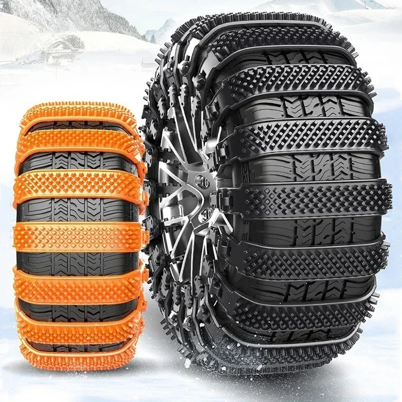 Car Snow Chains Auto Winter Tire Wheels Chains Anti Skid Chains for Car Truck SUV Winter Outdoo Car Tires Accessories