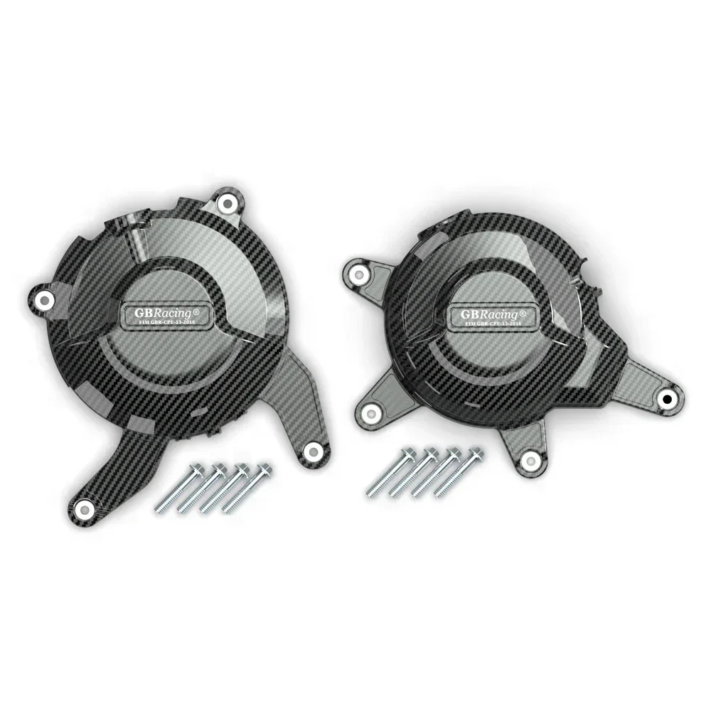 For KTM RC 390 2022-2024 and 390 Duke 2022-2023 GBRacing Engine Cover Protector Set