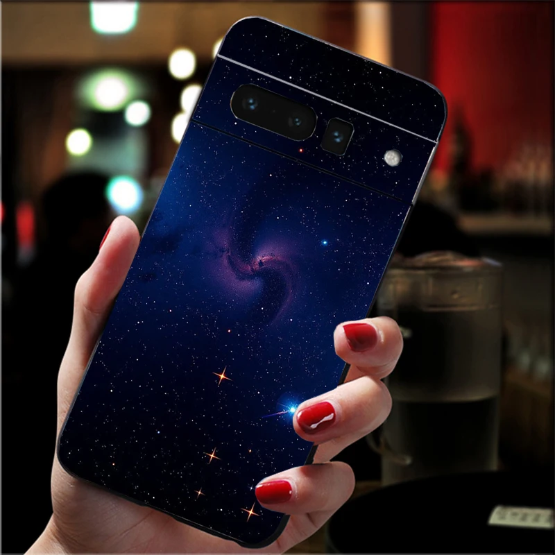 

Phone Case For Google Pixel 10 9 Pro XL 9A 8 7 6 Pro Pixel 8A 7A 6A Pixel 8 7 6 5 Space Universe Star Case