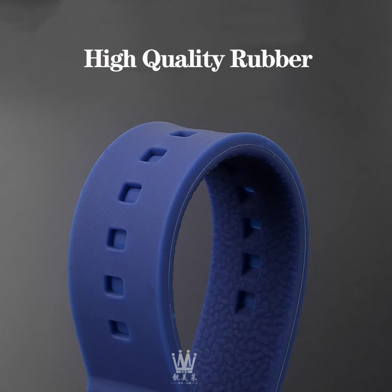 New Rubber Watchband For Citizen BJ8050 BJ8050-08E Stainless Steel Lug Little/Small Monster Modified Silicone Watch Band Strap