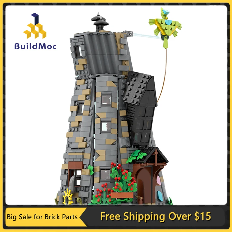 MOC Magic Harry Lovegood House Building Blocks Kit Medieval Villa Tree Hut Shed DIY Brick Model Toy Children Kid Birthday Gift