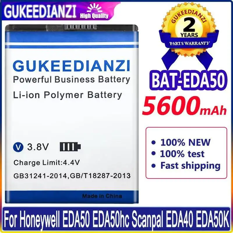 

For Honeywell EDA50 Eda50hc EDA40 EDA50K Handheld Terminal Device Battery 5600Mah Bat-EDA50 Reliable Replacement