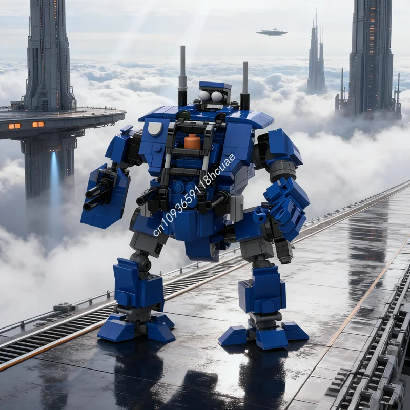 

579 шт. MOC Invictor, тактический костюм, пространственная модель, строительные блоки, игрушки, строительные DIY, креативные рождественские подарки, образование для детей