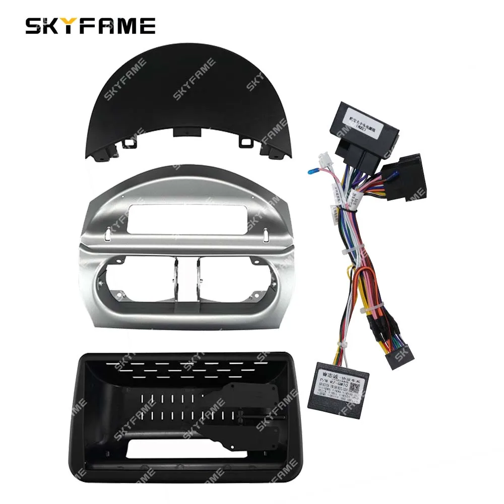 

SKYFAME Car Frame Fascia Adapter Canbus Box Decoder Android Radio Dash Fitting Panel Kit For Opel Combo Corsa Tigra