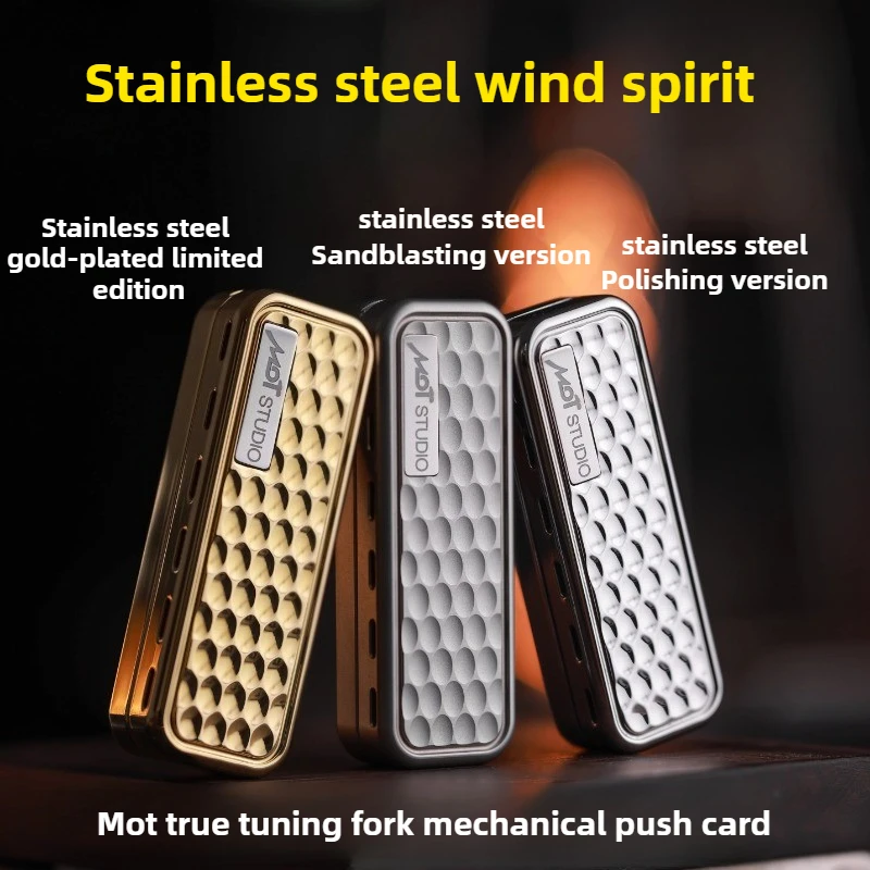 

(Попередняя распродажа)MOT Fengling EDC камертон магнитная металлическая механическая карта на кончиках пальцев декомпрессия настольная игрушка в подарок