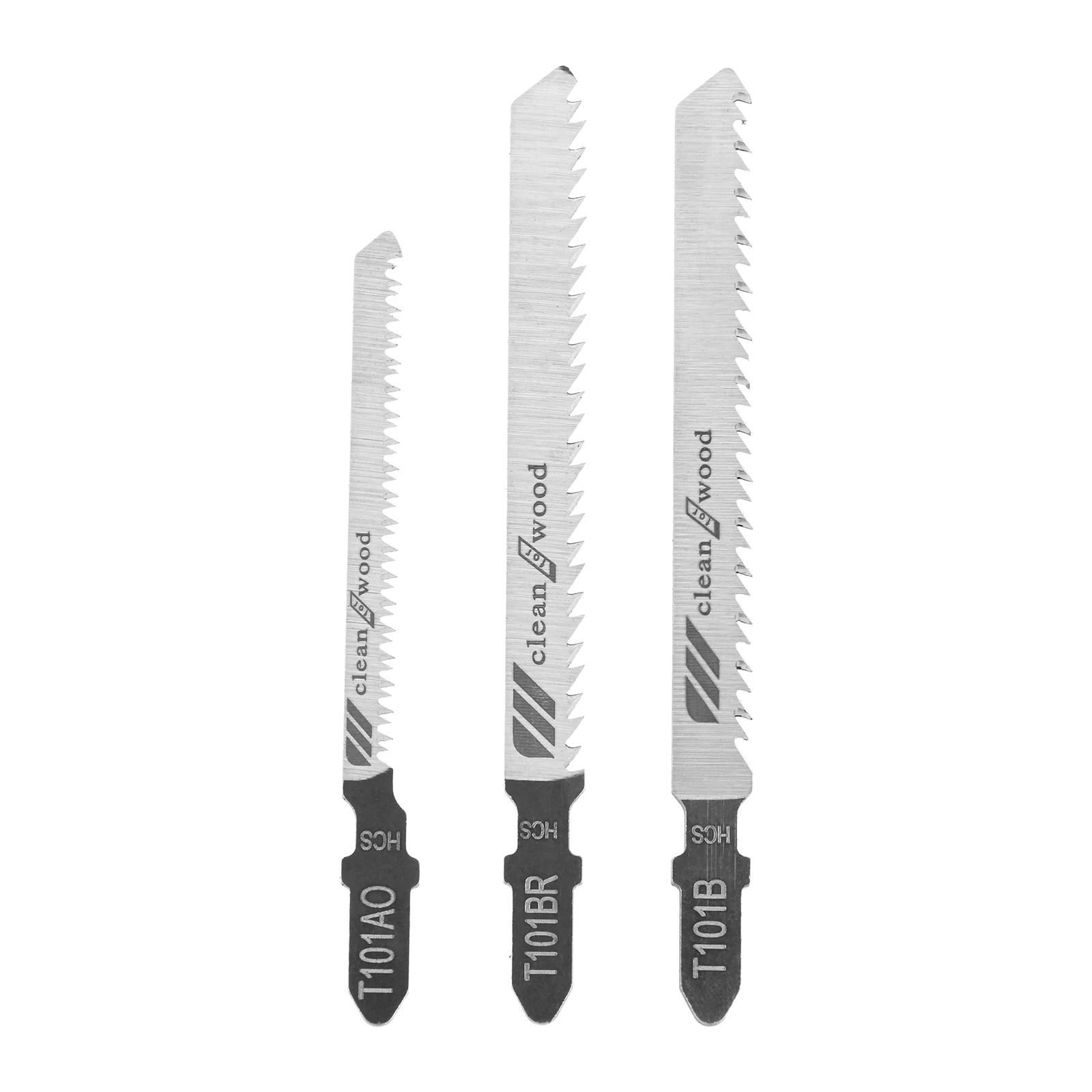 

60 шт. T101AO/T101B/T101BR Т-образный хвостовик для лобзика 3,2 дюйма 20 TPI высокоскоростная углеродистая сталь подрядчик лобзиковые полотна комплект пластик