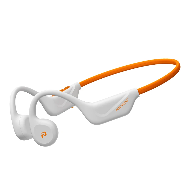 POLVCDG X1 Beengeleidings-oortelefoons Bluetooth 5.4 Open Running Outdoor Sport Headset Geen SD-kaartversie voor fietsen