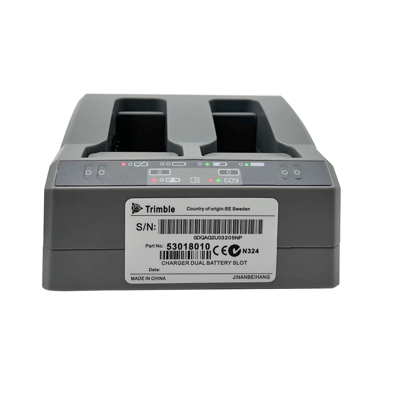 NEW TRIMBLE Dual SLOTS two SLOTSCHARGER FOR S8/S6 OR R10 BATTERY FOR SPS985 GPS Battery Total Station Charger Surveying