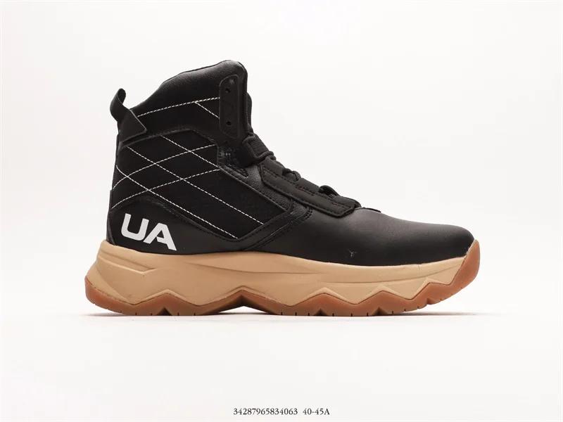 UNDER ARMOUR-Tênis esportivos masculinos em couro, tênis de fitness preto, Stellar G2, ao ar livre, EUR 40-45, 2022