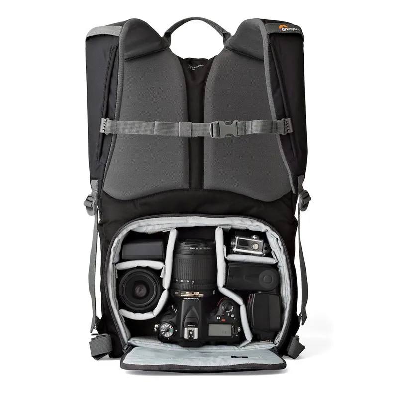 حقيبة كاميرا Lowepro Photo Hatchback BP 250 AW II DSLR حقيبة كتف مزدوجة حقيبة تصوير خارجية