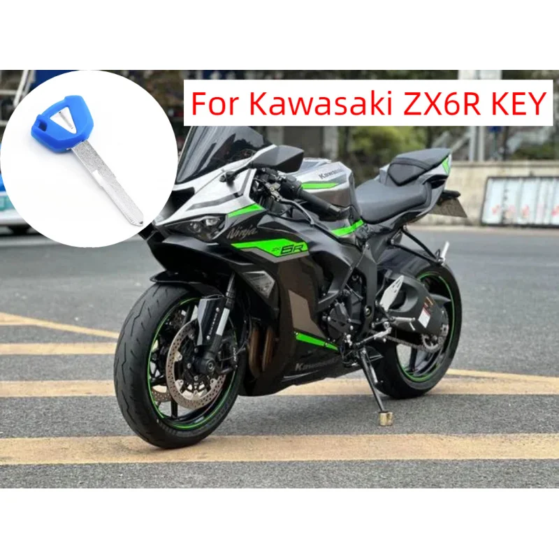 

Blank Keys Chip For Kawasaki ZX6R ZX9R ZX10R ZX12R ZX14R ZZR1400 ZRX1200 Ninja ER6N ER6F ER6R KLE650 Motorcycle Key Uncut Blade