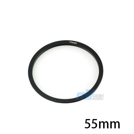 P 인서트 스퀘어 미러 인서트 링, 스퀘어 필터 어댑터 링, 알루미늄 합금, 49mm, 52mm, 55mm, 58mm, 62mm, 67mm, 72mm, 77mm, 82mm