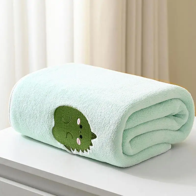 Shower Towel Cute Animal Design Baby Bath Baby Towel Soft Bath Towel For Babie Ultra Absorbent Natural Baby