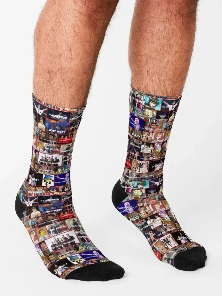 Andrew Rannells Roles Socks with print New year's heated aesthetic Socks Women Men's
