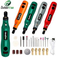USB Drill Wireless Mini Electric Nail Drill Cordless Rotary Tool For Jewelry Metal Charging Adjustable Speed Engraving Pen