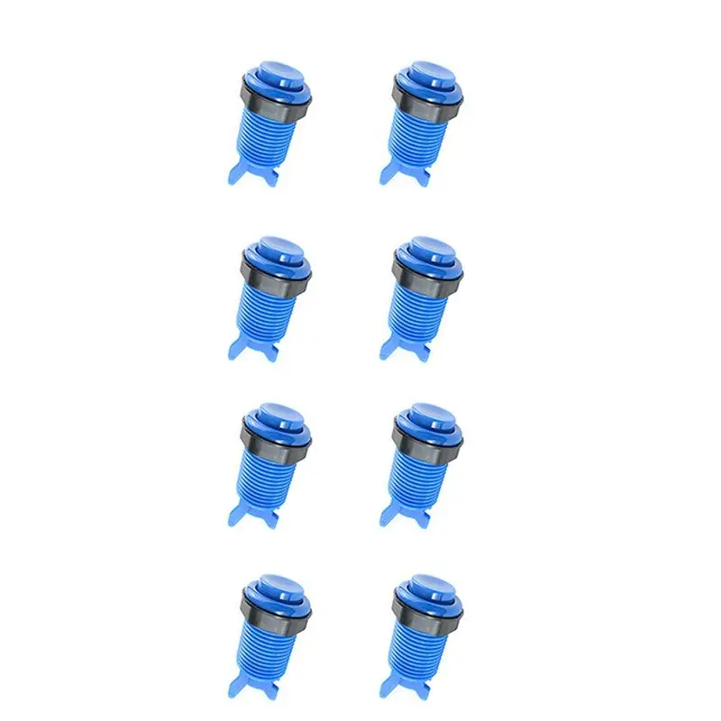 B68A 8Pcs Push Button 28Mm Nut For Neo Geo American Arcade Game Machine Joystick Zero Delay Controller Parts Machine Diy C