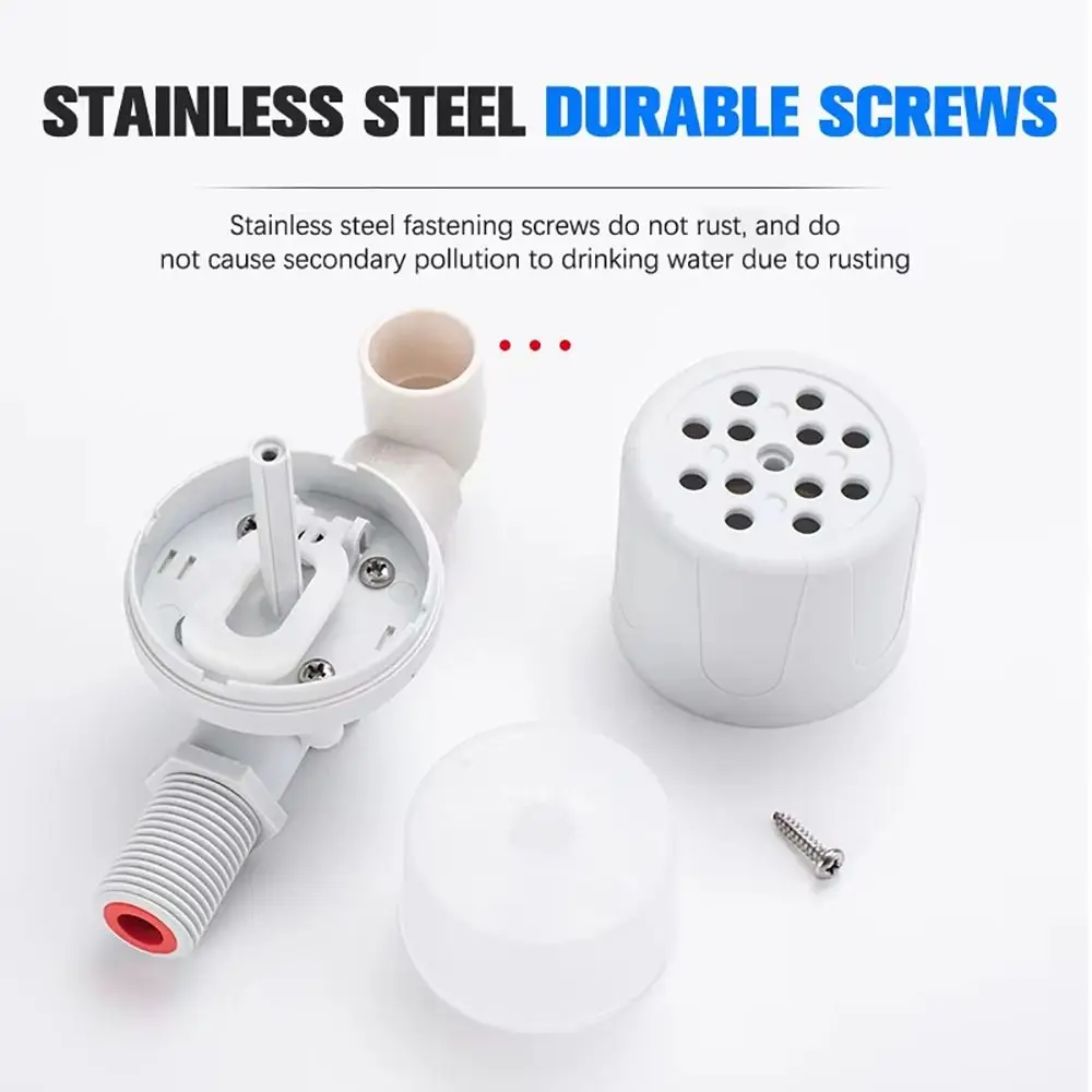 1Pcs Straight-Through Floating Ball Valve Male Thread 1/2" 3/4" 1" Water Level Control Valve Inside Plug-in Tank Valve