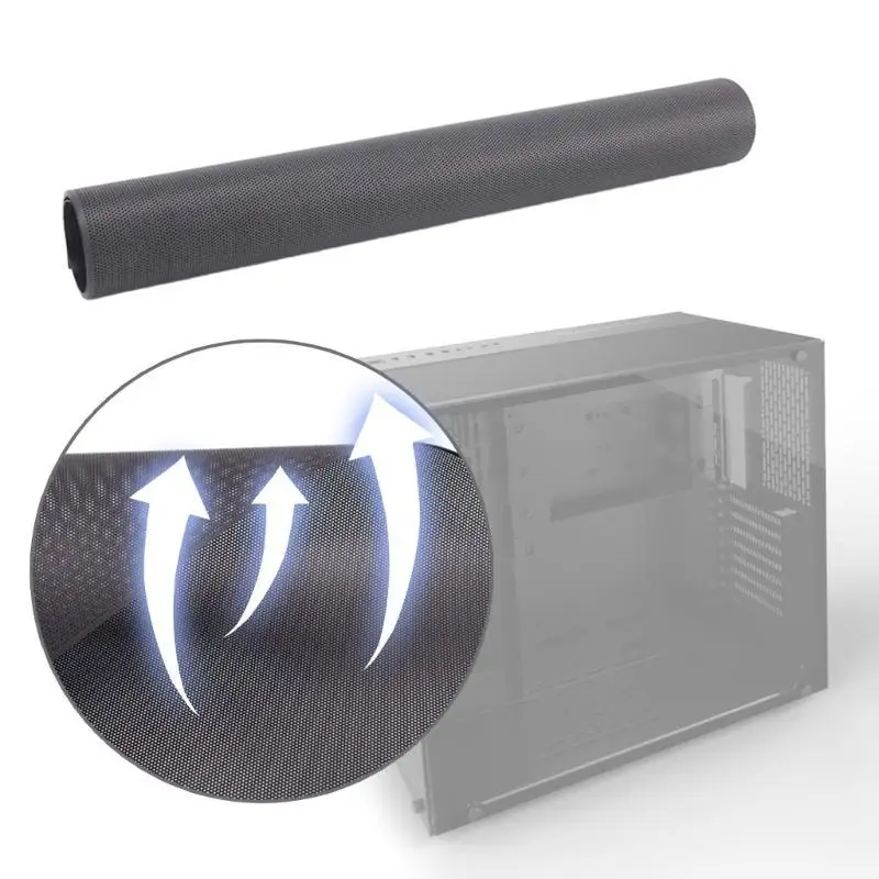 

Y1UB Flexible and Durable PC Fan Dust Filter Grill for Cooling Fans 100x30cm